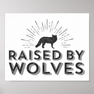Affiche Wolf Wall Art pour les infirmières et les chambres