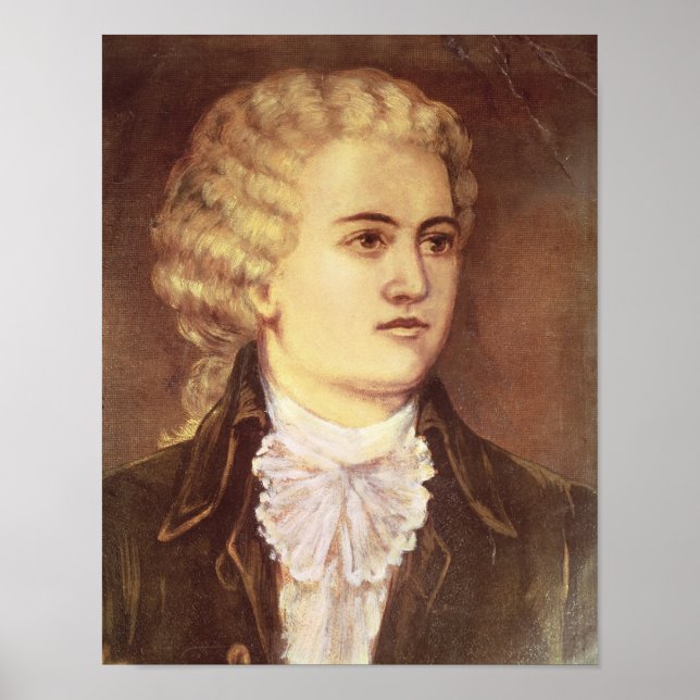 Affiche Wolfgang Amadeus Mozart pendant son séjour (Devant)