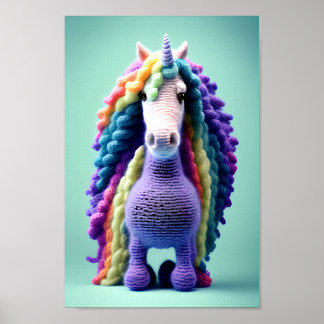 Affiche Woll - licorne # 2