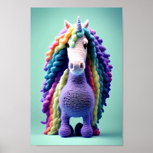 Affiche Woll - licorne # 2 (Devant)