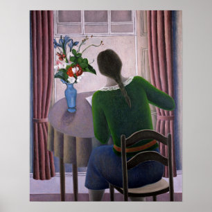 Affiche Woman at Window 1998