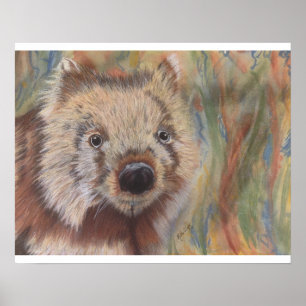 Affiche Wombat d'imbécile