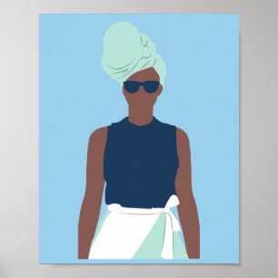 Affiche Women's day Theme cute Design