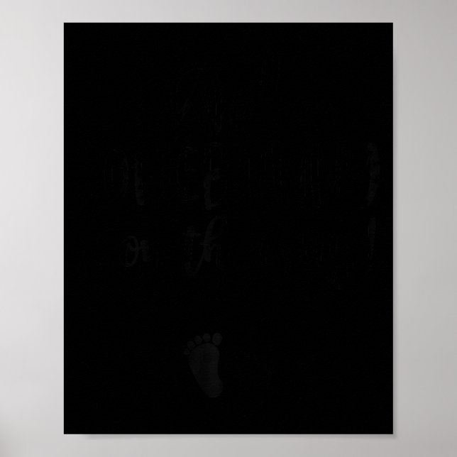 Affiche Womens Easter Pregnancy Announcemen Somebunny Is O (Devant)