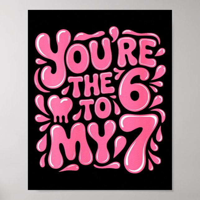 Affiche Women's Funny Valentines Day 67 Meme Couples You'r (Devant)