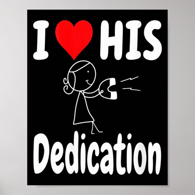 Affiche Women's Funny Valentine's Day Couple Matching I Lo (Devant)