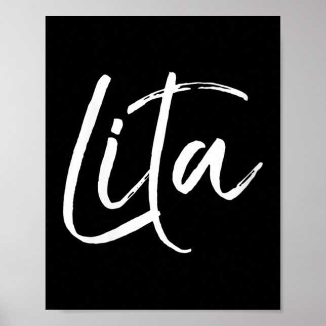 Affiche Womens Grandma Gift In Spanish Abuelita New Abuela (Devant)