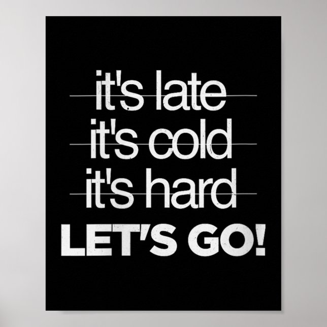 Affiche Womens Great Motivational Discipline Workout No Ex (Devant)