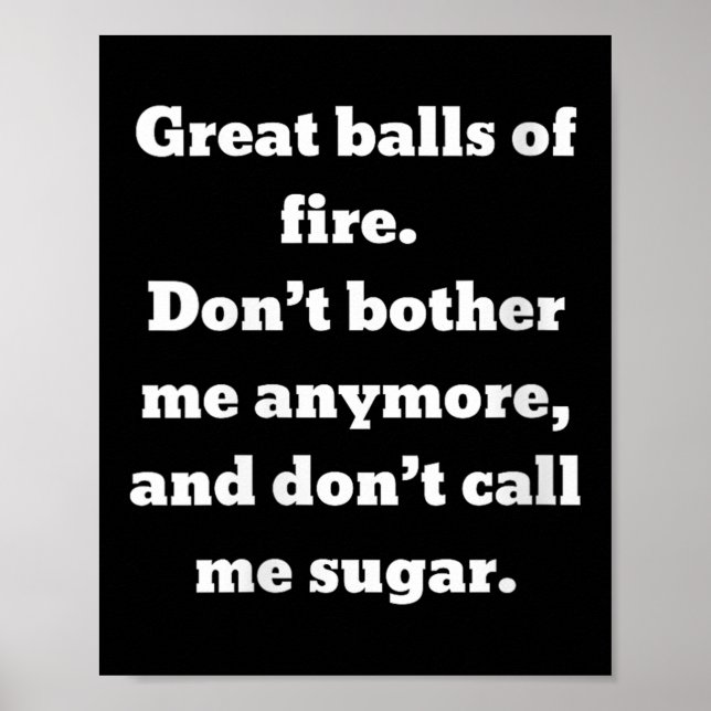 Affiche Womens Great Of Fire. Don't Bother Me Anymore And  (Devant)