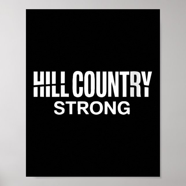 Affiche Womens Hill Country Strong Texas Pride Citation V- (Devant)