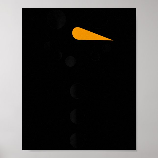 Affiche Womens Snowman Pregnancy Cute Pregnant Women Chris (Devant)