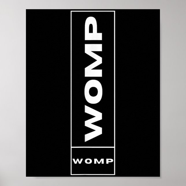 Affiche Womp Womp Mème Tee _ Humour Citation Graphique Hau (Devant)