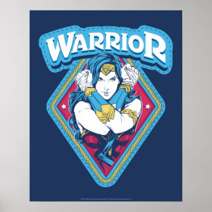 Affiche Wonder Warrior Graphic