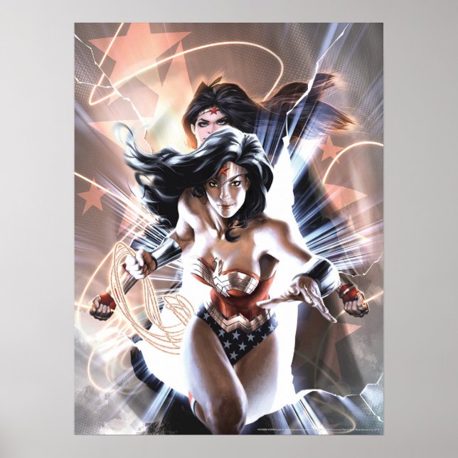 Affiche Wonder Woman Couverture comique #609 Variant (Devant)