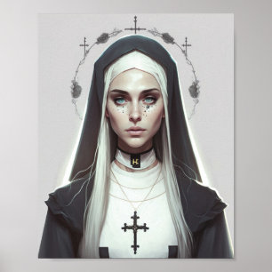 Affiche Wonderful Creepy Nun