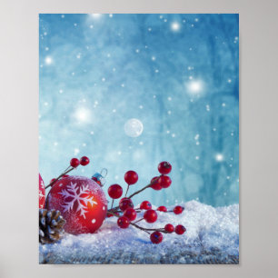 Affiche Wonderland en hiver
