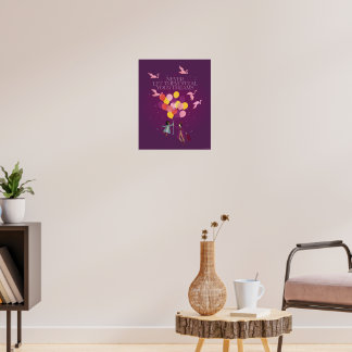 Affiche Wonka "Ne les laissez jamais voler vos rêves"