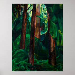 Affiche Wood Interior, 1930 par Emily Carr