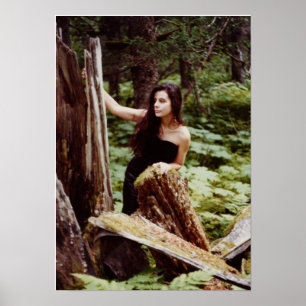 Affiche Wood Nymphe