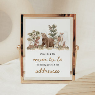 Affiche Woodland Animals Adventure Await Enveloppe Station
