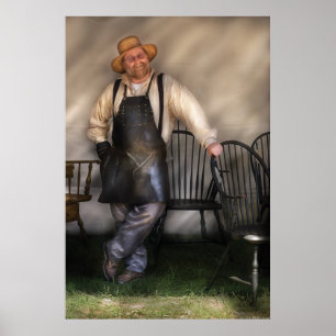Affiche Woodworker - La Chaise Maker