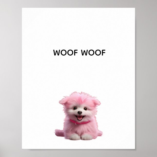 Affiche woof (Devant)