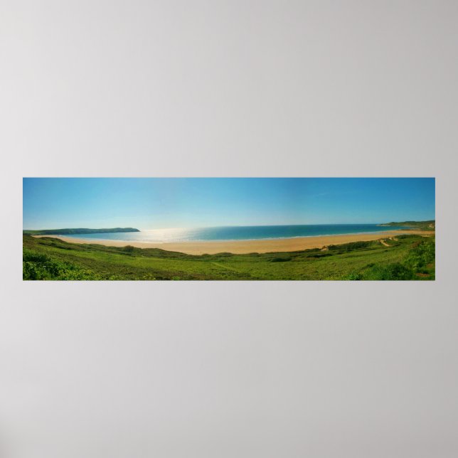 Affiche Woolacombe Panaroma (Devant)