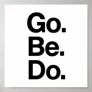 Affiche Word, Motivation, Rétro