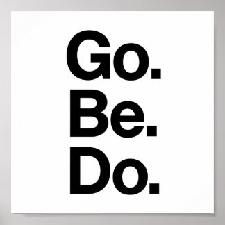 Affiche Word, Motivation, Rétro