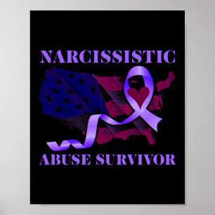 Affiche World Narcissistic Abuse Awareness Survivor