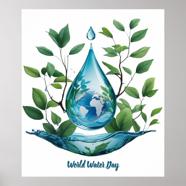 Affiche World Water Day (Devant)