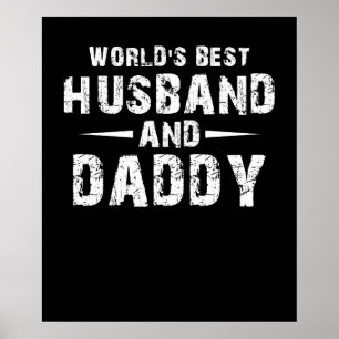 Affiche Worlds Best Husband et papa