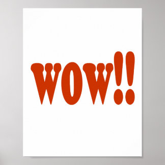 Affiche wow