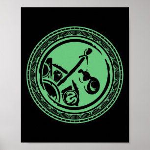 Affiche Wow Moine Joueur de Jeu de Rôle