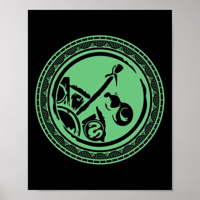Affiche Wow Monk Role Playing Gamer  (Devant)