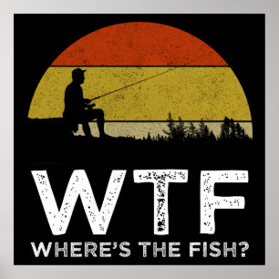 Affiche WTF - Où est le poisson ?