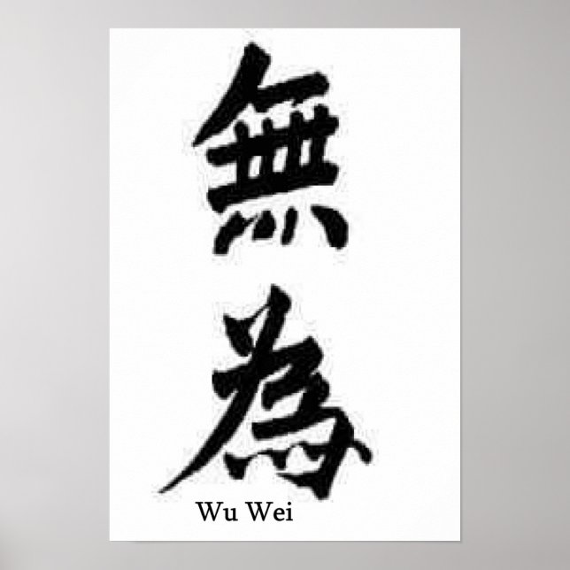 Affiche Wu Wei Deixa Ser (Devant)