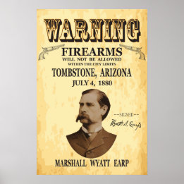 Affiche Wyatt Earp Cool Fab Tombstone