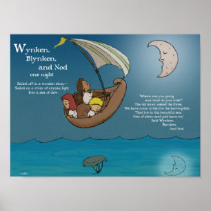 Affiche Wynken, Blynken et Nod