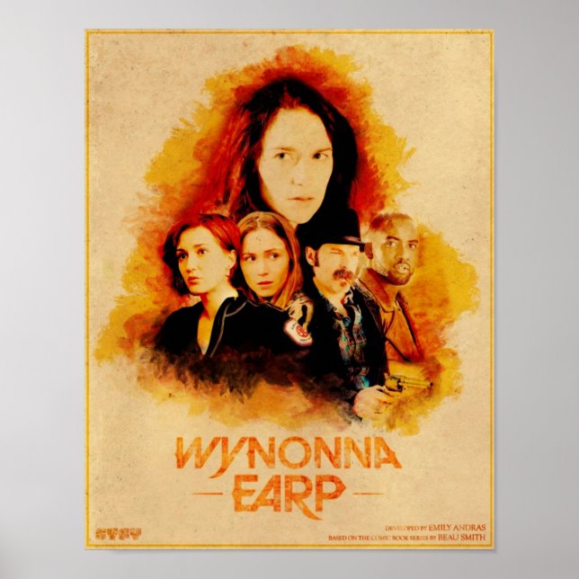 Affiche Wynonna Earp Western Style Cast 2 (Devant)