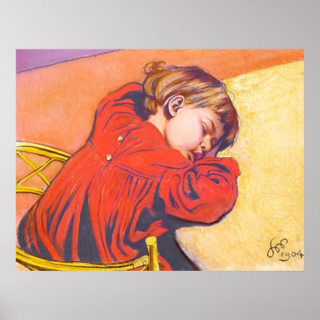 Affiche Wyspianski, Stas de couchage, 1904 (Devant)