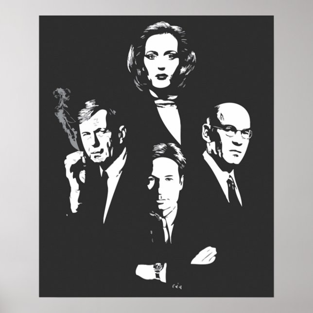 Affiche X fichiers (Devant)