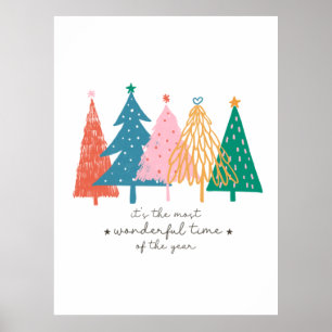 Affiche Xmas Gift It Is The Most Wonderful Time