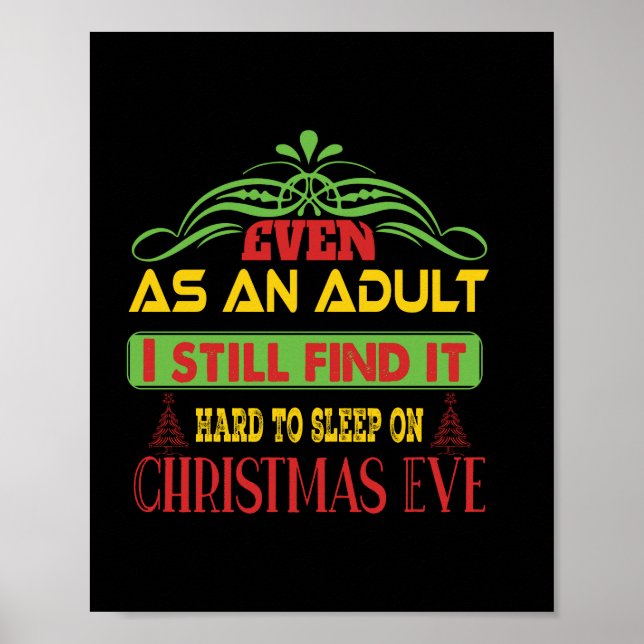 Affiche Xmas Gift Sleep On Christmas Eve (Devant)