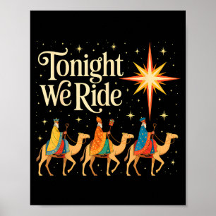 Affiche Xmas Hommes Femmes Nativité Les Trois Sages Ce Soi