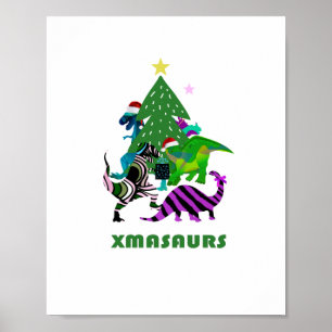 Affiche Xmasaures