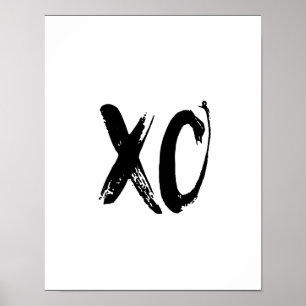 Affiche XO (Baisers et caresses)