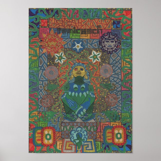 Affiche xochipilli (Devant)