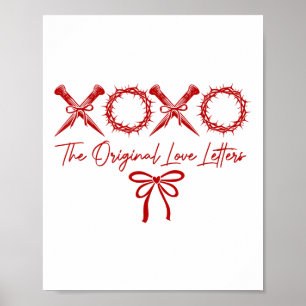 Affiche Xoxo Les Lettres d'Amour Originales Christian Vale