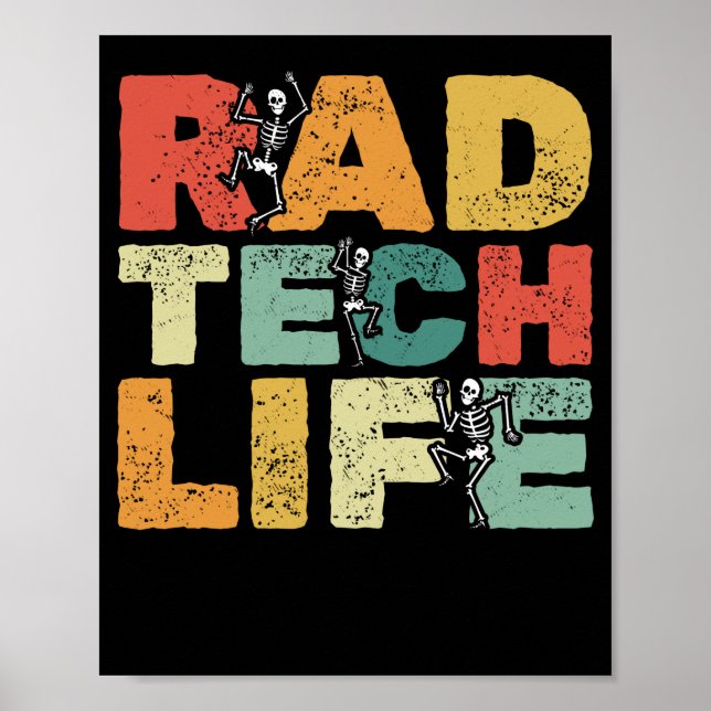 Affiche Xray Funny Rad Tech (Devant)